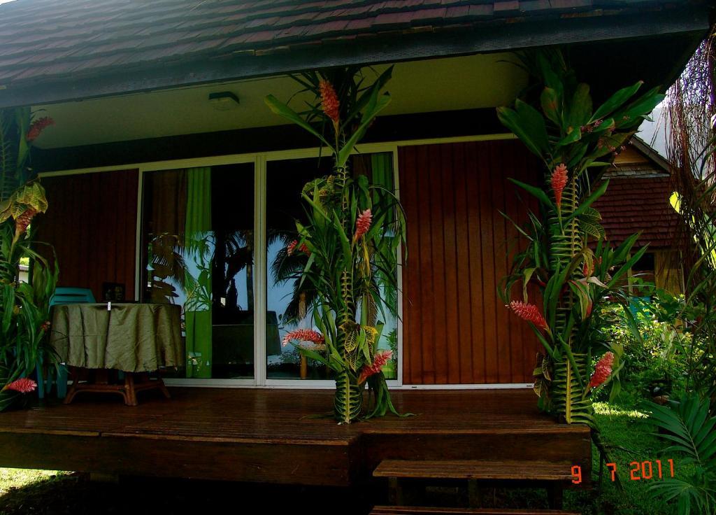 Tauhanihani Village Lodge La Vague Bleue Teahupoo Extérieur photo